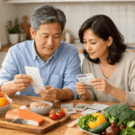 0-치매유발음식-대표-이미지-장보기-식탁-라벨-확인