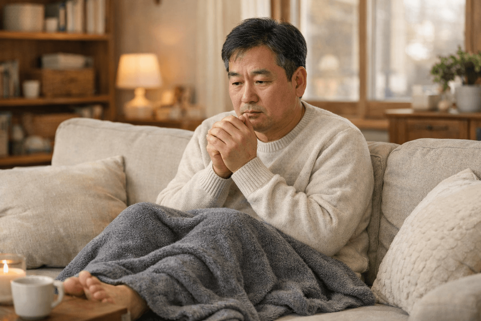 0-손발냉증-대표-장면-실내에서-손과-발을-감싸는-중년-한국인