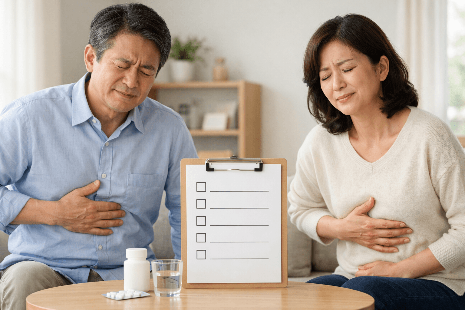 0-췌장암전조증상-대표-이미지-상복부불편을-느끼는-중년-한국인