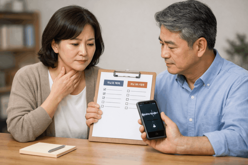 1-갑상선암신호-목소리변화-목멍울-체크리스트