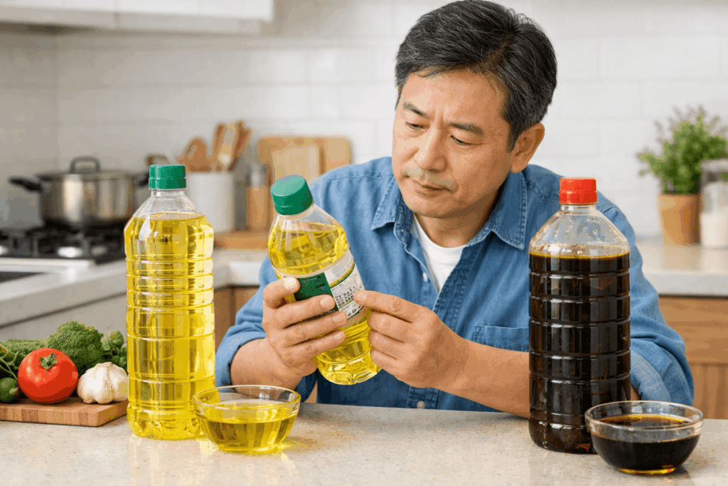 1-기름섭취-점검과-신선한-오일-선택-장면