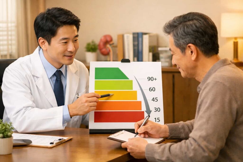 1-신장건강-단계별-eGFR-확인-상담-장면