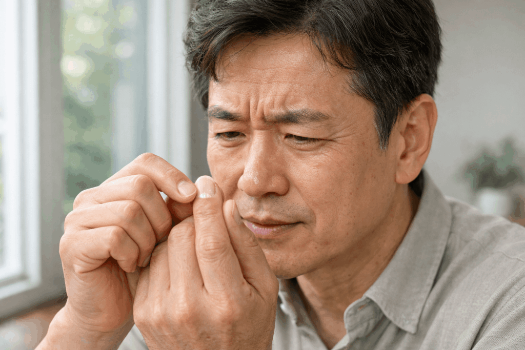 1-신장기능저하-손톱반달-변화-확인-장면