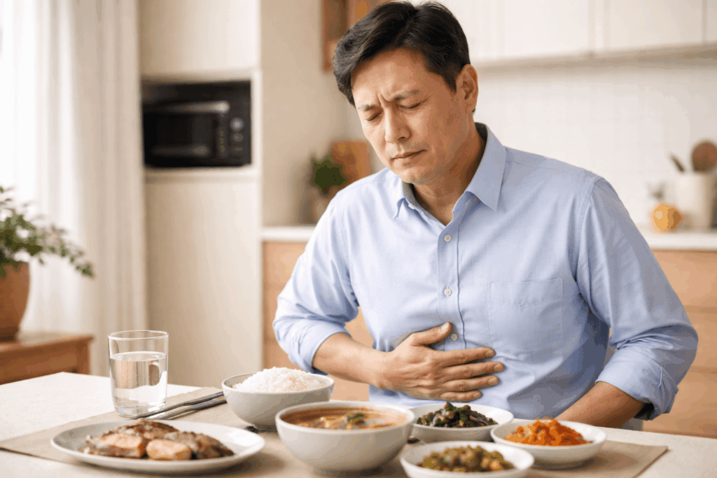 2-간이상신호-메스꺼움과-복부불편-장면