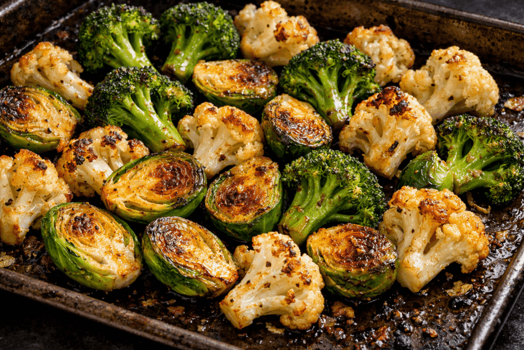 2-건강채소-십자화과-채소-구이-브로콜리-콜리플라워-방울양배추