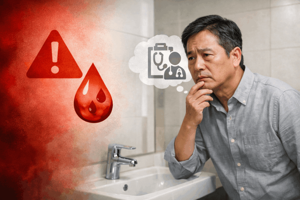 2-전립선암증상-혈뇨-신호를-확인하는-상황