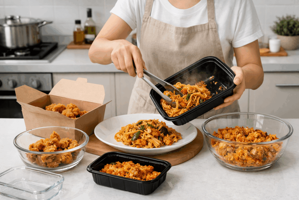 2-주방발암물질-배달-포장-접시로-옮기기-습관-노출-줄이기