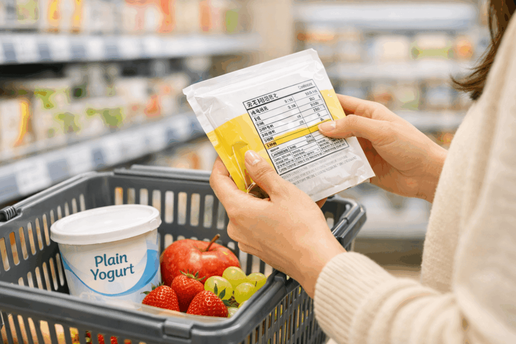 2-지방간관리-설탕-과당-줄이기-라벨-확인-장보기