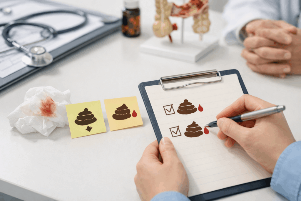 2-직장암신호-혈변-빈혈-의심-기록-상담-준비