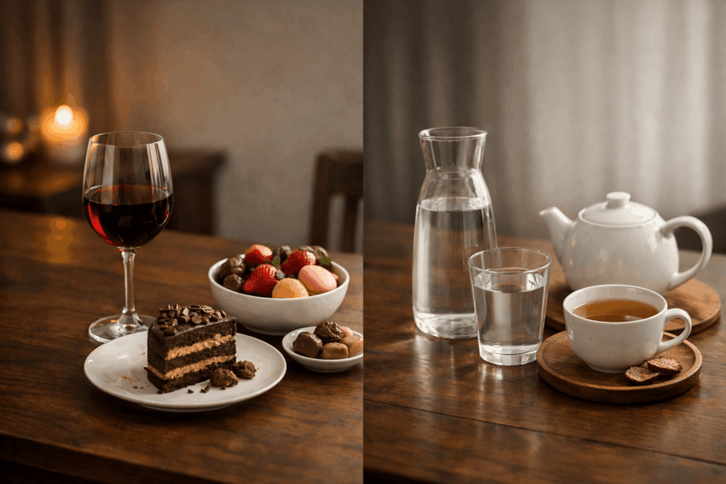 2-치매유발음식-음주-단맛-습관-대체-물-무가당차