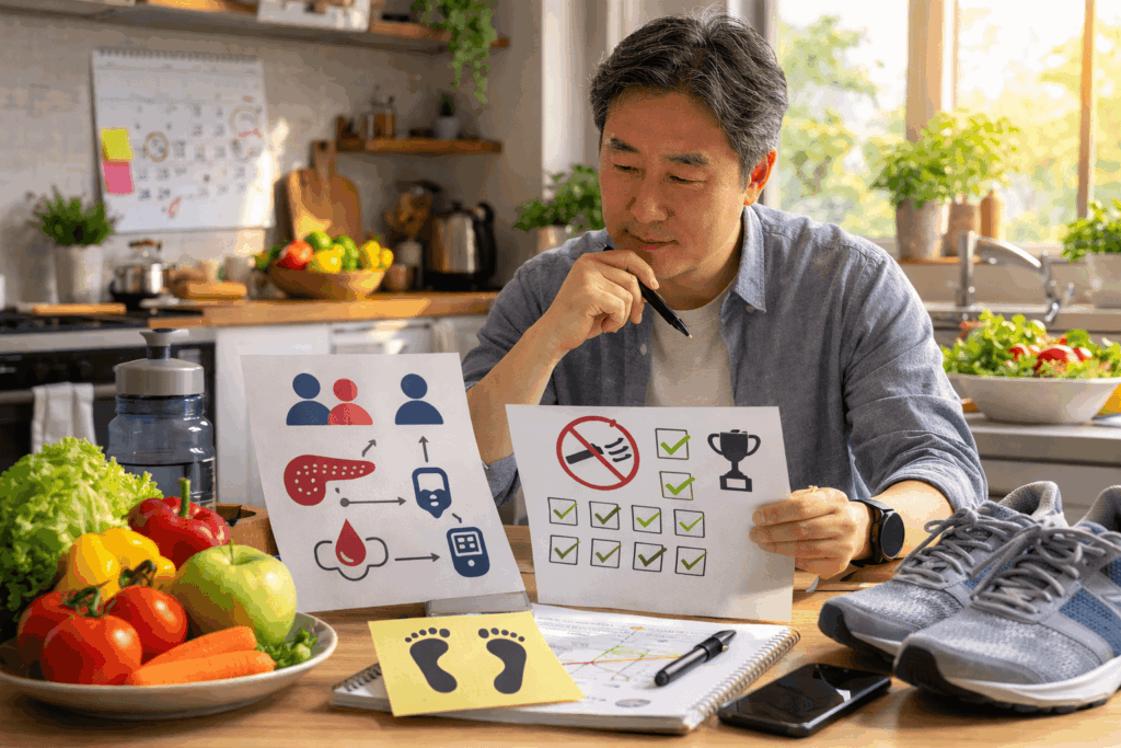 3-췌장암-가족력-생활-습관-점검-장면